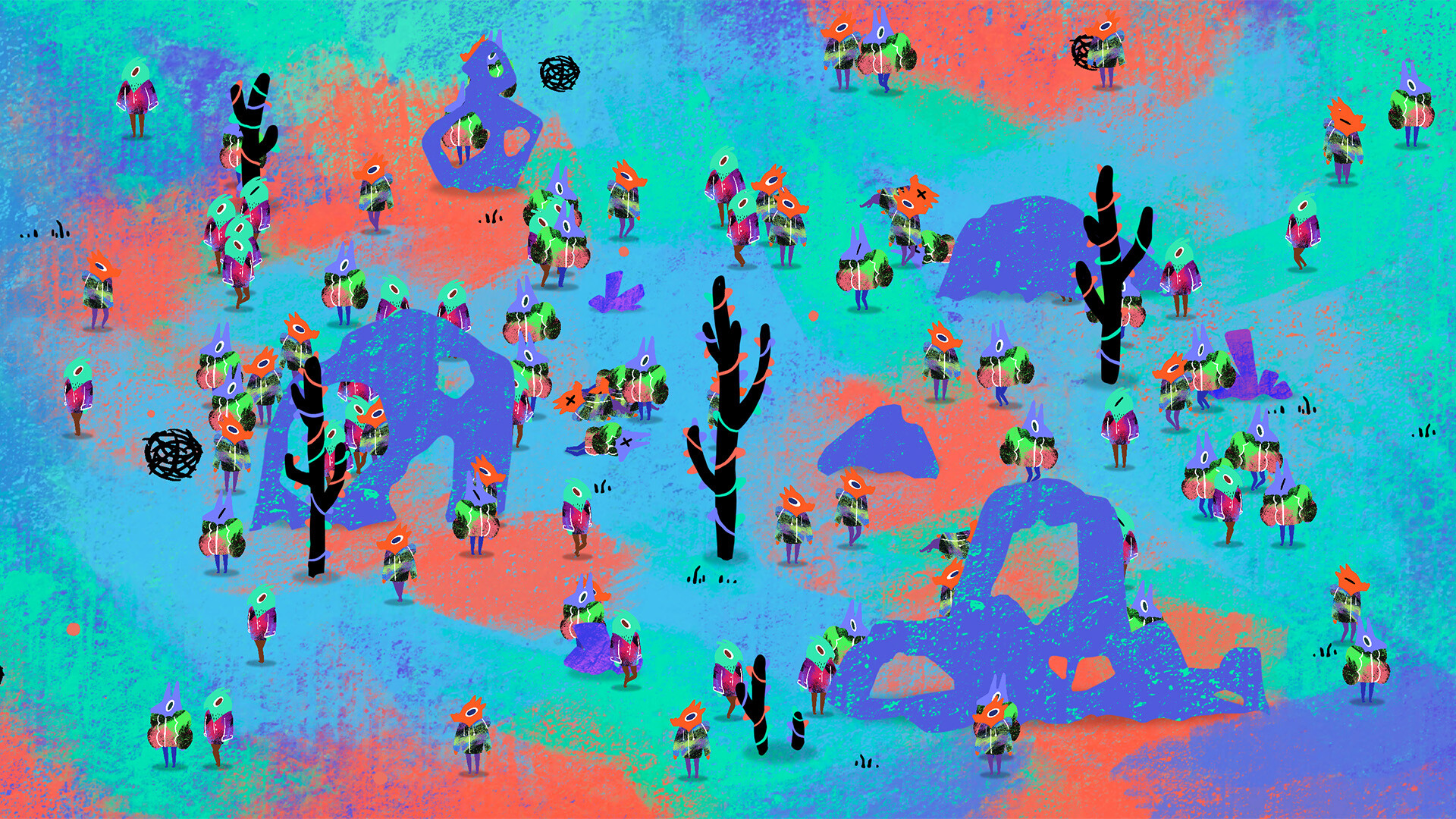 Neon Knives screenshot #5