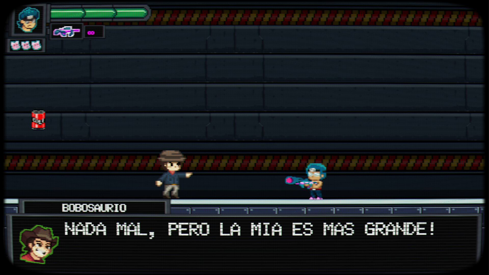 Pixel Waifu: Escape from the dark corporation. The telepathic power of a lovestruck otaku screenshot #1