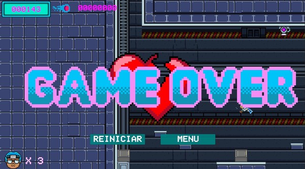 Pixel Waifu: Escape from the dark corporation. The telepathic power of a lovestruck otaku screenshot 6