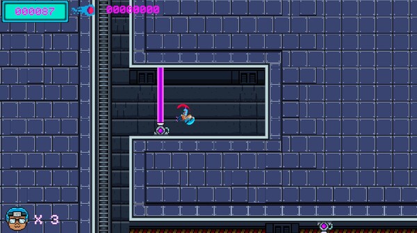 Pixel Waifu: Escape from the dark corporation. The telepathic power of a lovestruck otaku screenshot 5