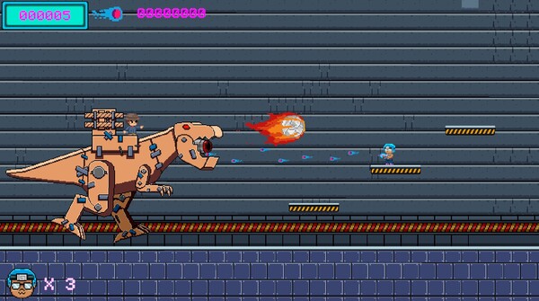 Pixel Waifu: Escape from the dark corporation. The telepathic power of a lovestruck otaku screenshot 4