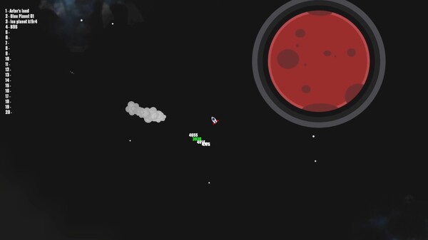 Screenshot z Planet Finder