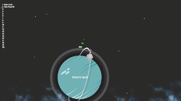 Screenshot z Planet Finder