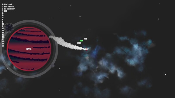 Screenshot z Planet Finder