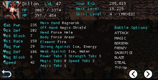 Screenshot z Tablets of Power Screenshot z Tablets of Power