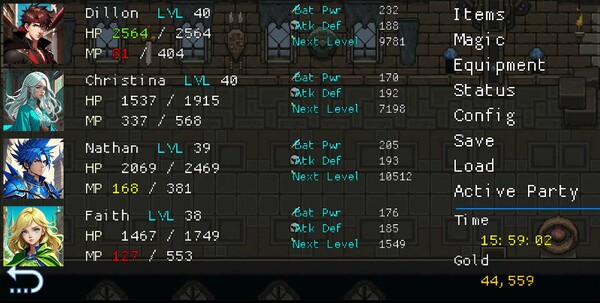 Screenshot z Tablets of Power Screenshot z Tablets of Power