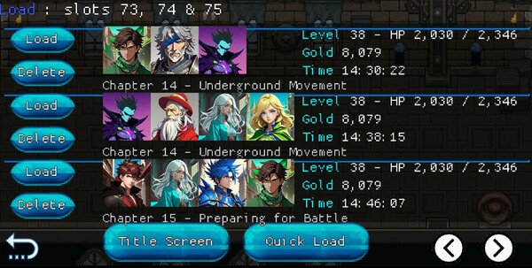 Screenshot z Tablets of Power Screenshot z Tablets of Power