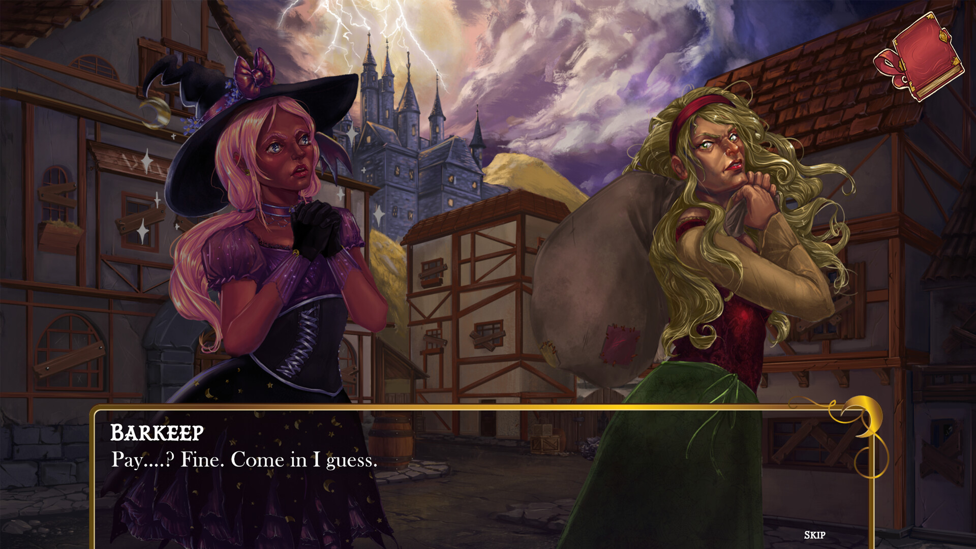 Lythe The Forgetful Witch: A Visual Novel screenshot #6