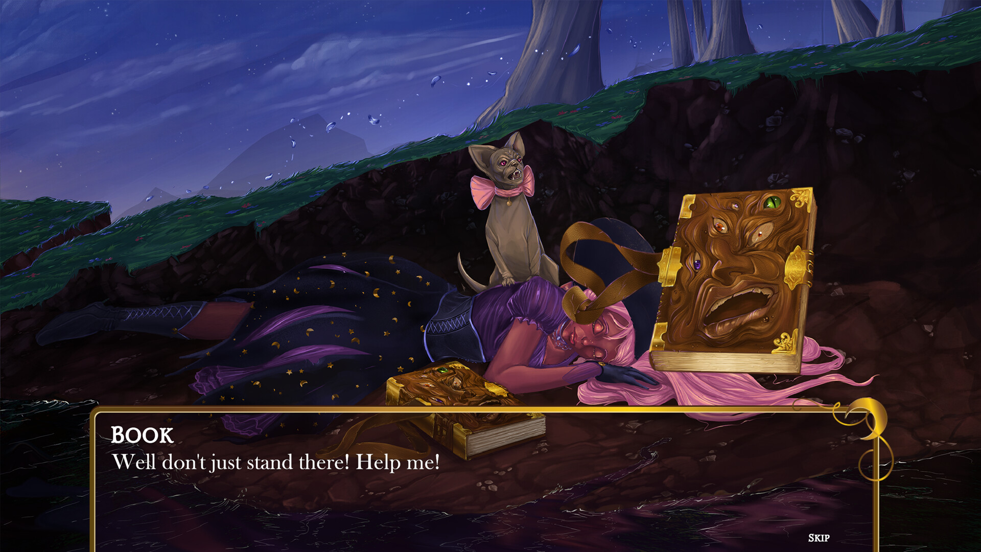 Lythe The Forgetful Witch: A Visual Novel screenshot #4