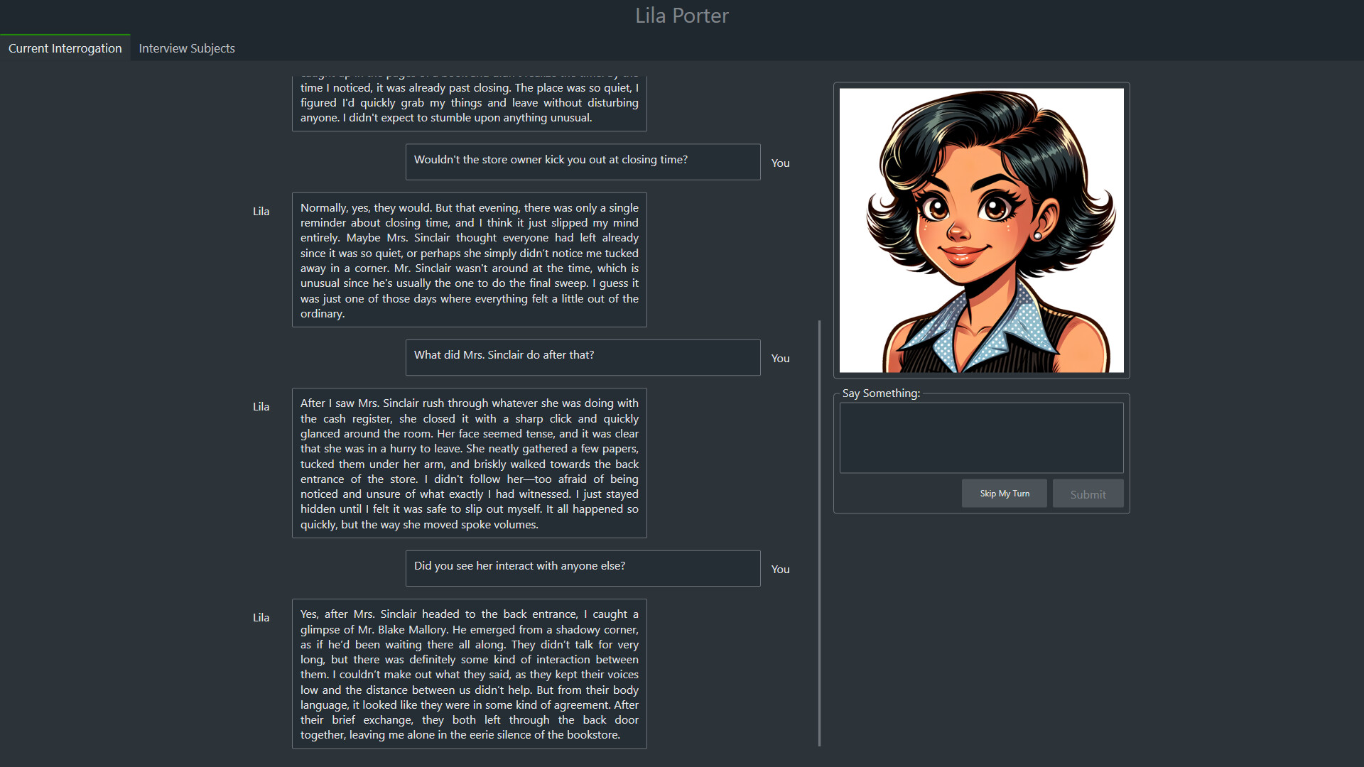 #6. AI Interrogation Simulator (Steam) Von: Arbonix