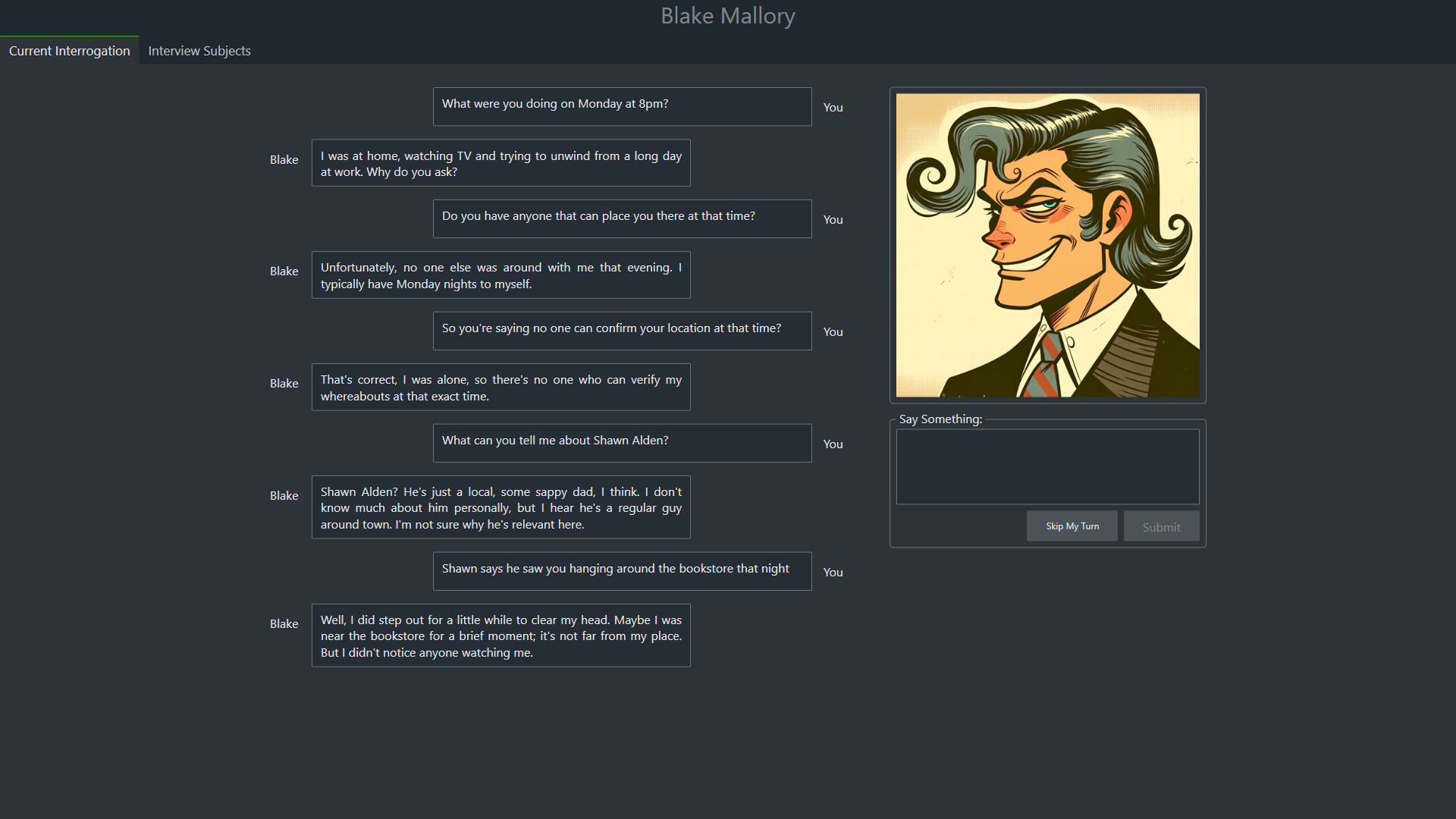 #4. AI Interrogation Simulator (Steam) Von: Arbonix
