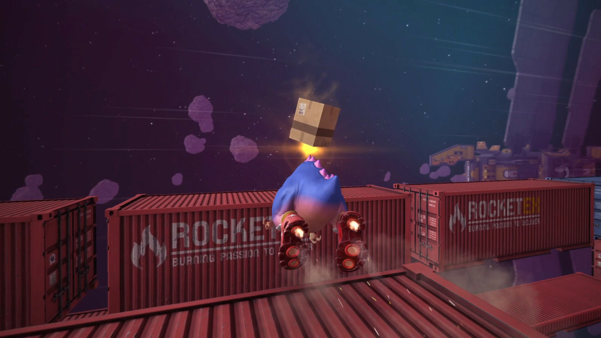 Rocket Boots Mania: Space Train screenshot #10