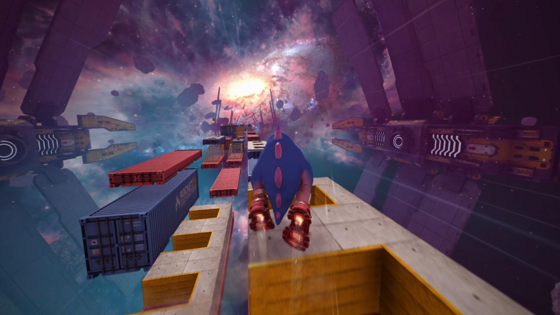 Rocket Boots Mania: Space Train screenshot #14