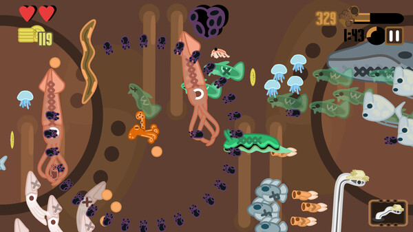 Screenshot z Bubblesinker