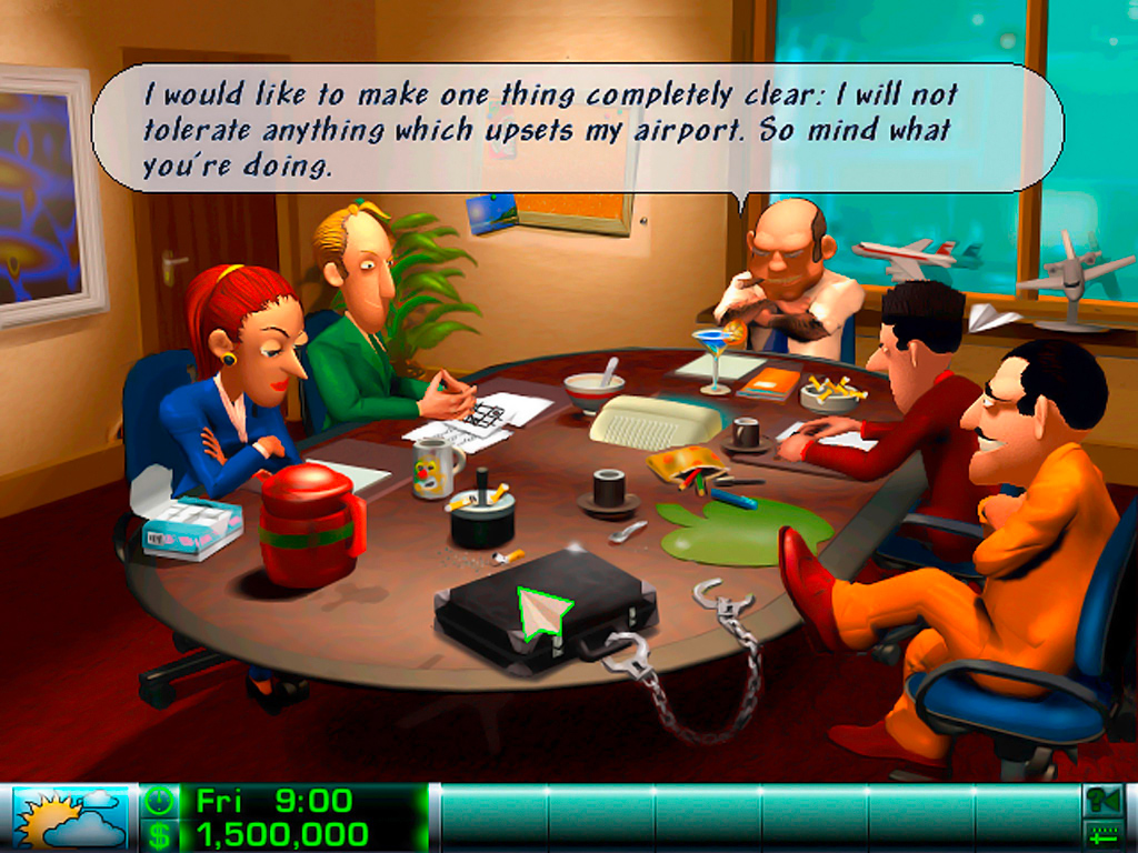 screenshot of Airline Tycoon Deluxe 4