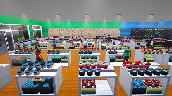Shoes Store Simulator.