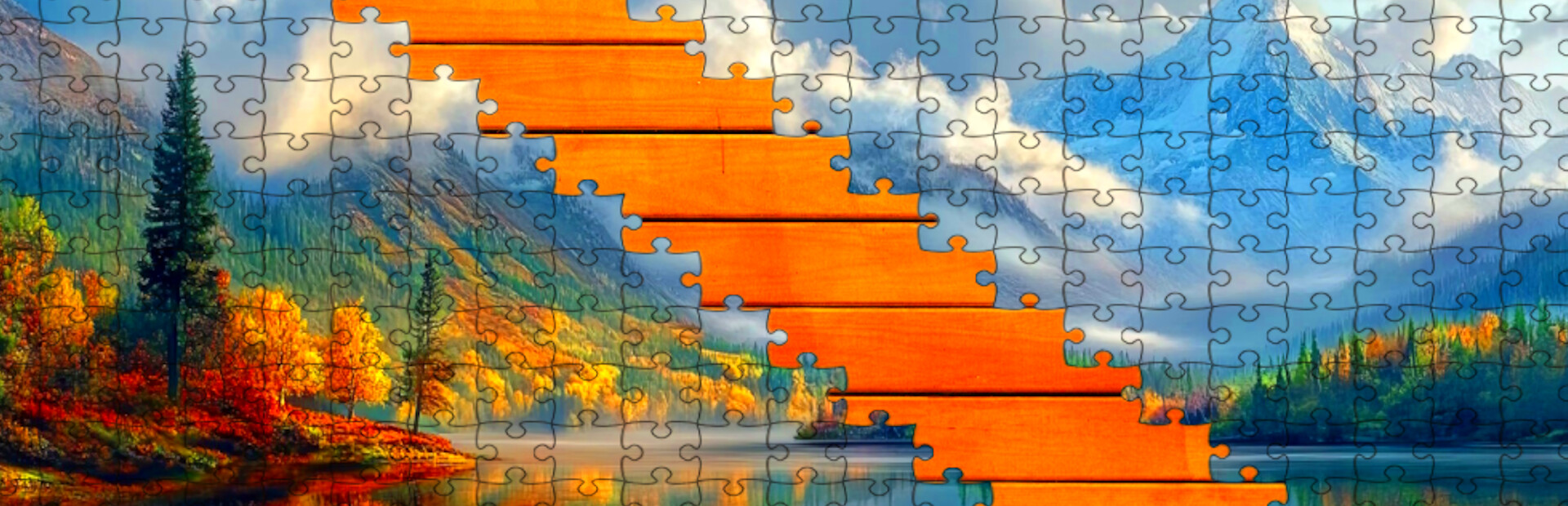 USA Nature's Trails Jigsaw Edition