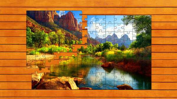 Screenshot z USA Nature's Trails Jigsaw Edition Screenshot z USA Nature's Trails Jigsaw Edition