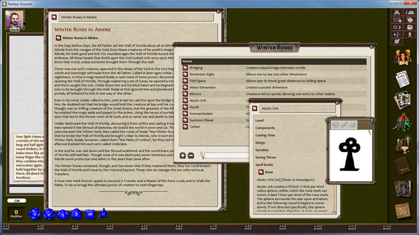Fantasy Grounds - C&C: Rune Lore