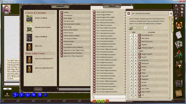 Fantasy Grounds - C&C: Rune Lore