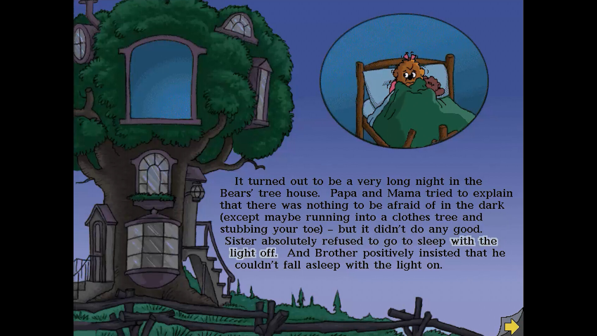 The Berenstain Bears In the Dark Featured Screenshot #1