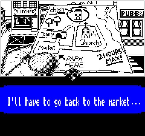 Encounter: A 8-Bit Noir Adventure... screenshot #2