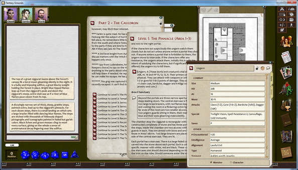 Fantasy Grounds - C&C: A3 The Wicked Cauldron