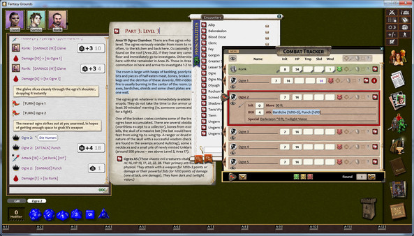 Screenshot z Fantasy Grounds - C&C: A5 The Shattered Horn Screenshot z Fantasy Grounds - C&C: A5 The Shattered Horn