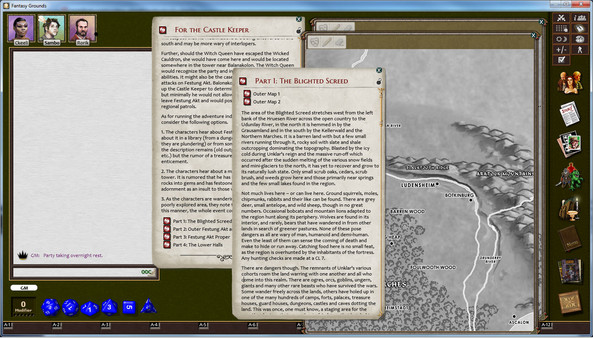 Fantasy Grounds - C&C: A5 The Shattered Horn