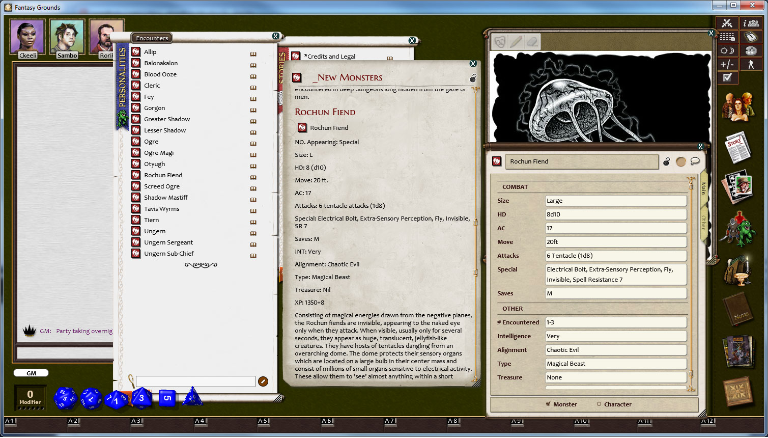 Fantasy Grounds - C&C: A5 The Shattered Horn screenshot 1