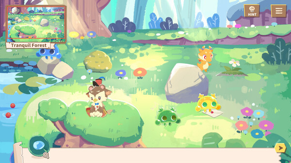 Screenshot z MONPIC -小さなドラゴンと竜化の少女- Soundtrack