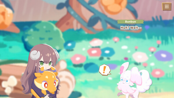 Screenshot z MONPIC -小さなドラゴンと竜化の少女- Soundtrack