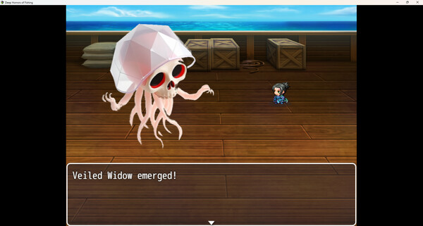 Screenshot z Deep Horrors of Fishing