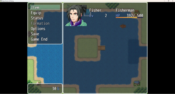 Screenshot z Deep Horrors of Fishing