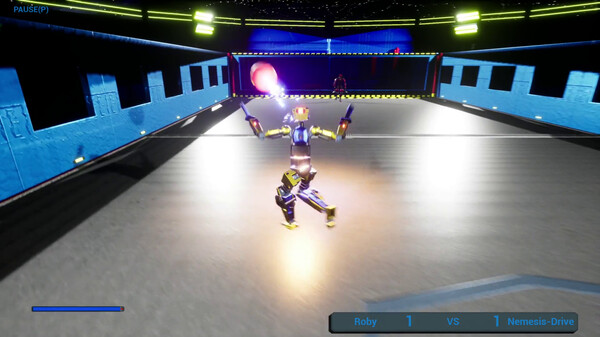 Screenshot z Robo Tennis