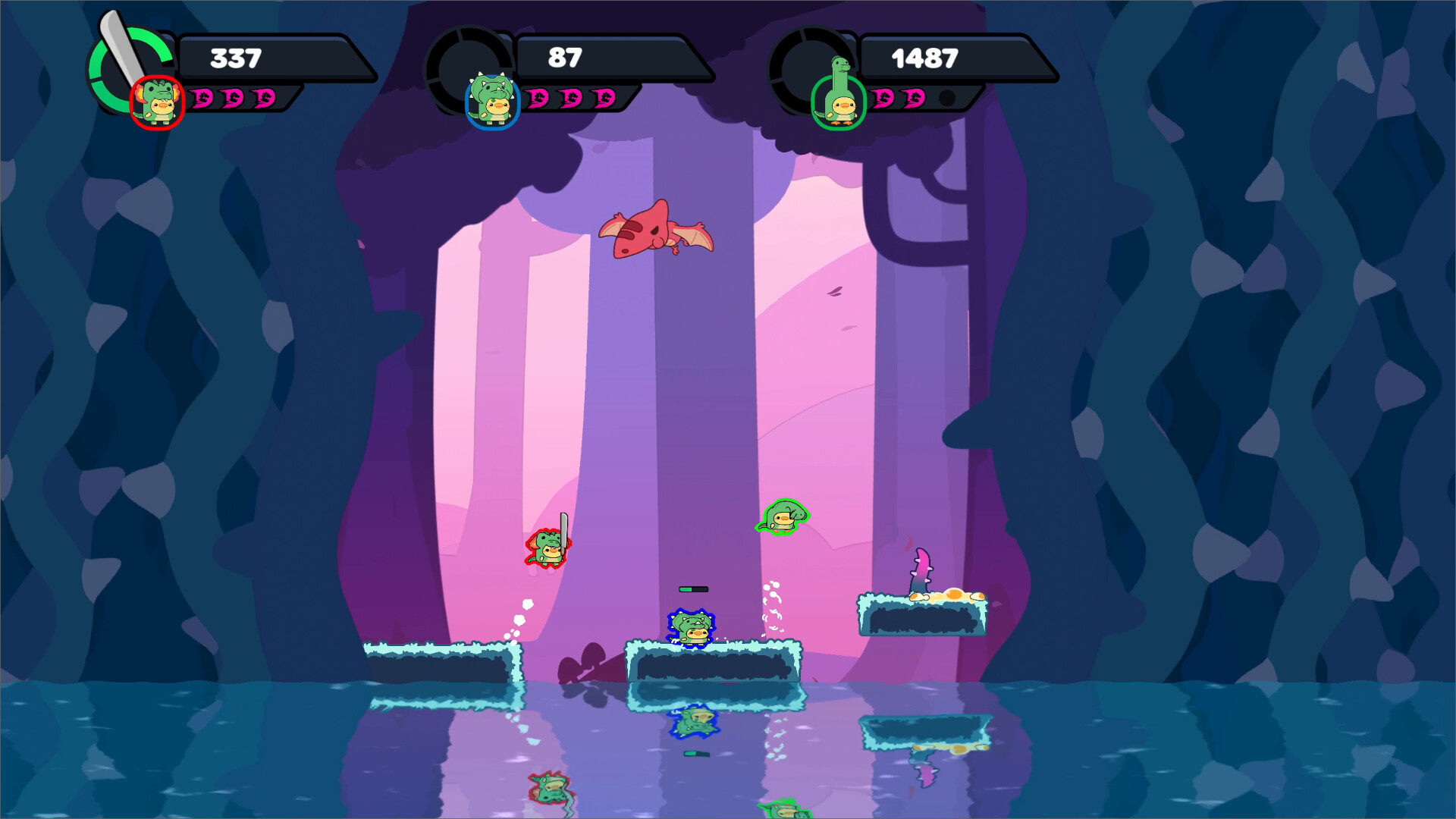 Dino-Ducks Dash screenshot #6