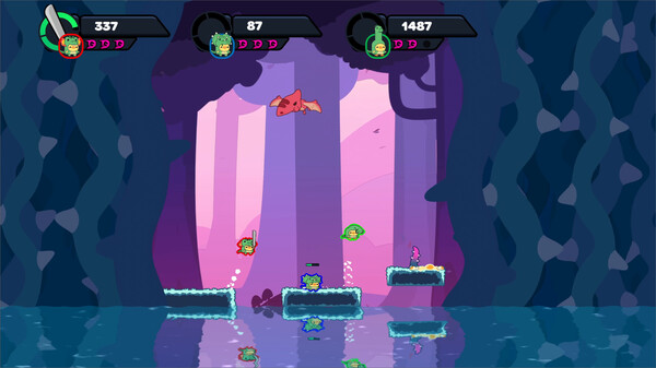 Screenshot z Dino-Ducks Dash Screenshot z Dino-Ducks Dash