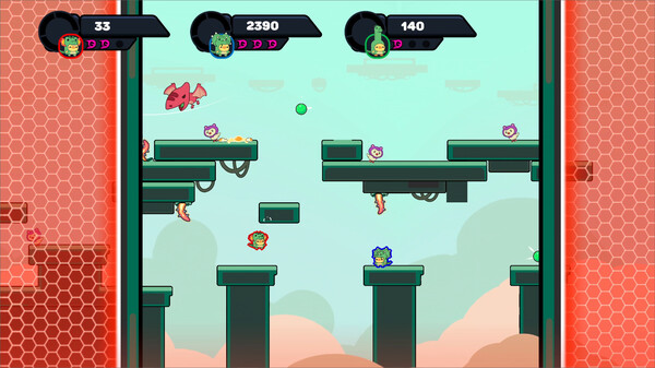 Screenshot z Dino-Ducks Dash Screenshot z Dino-Ducks Dash