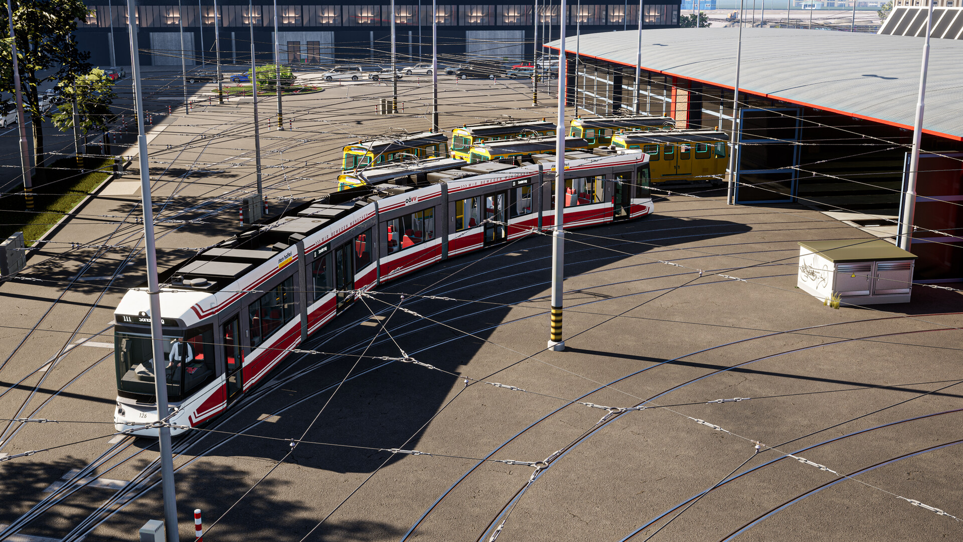 City Transport Simulator - Map DLC: Bus & Tram Depot + South-Route Featured Screenshot #1