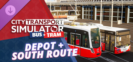 City Transport Simulator - Map DLC: Bus & Tram Depot + South-Route