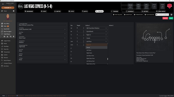 Draft Day Sports: Pro Football 2025.