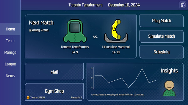 Hoops Ahead: Basketball Manager screenshot 1