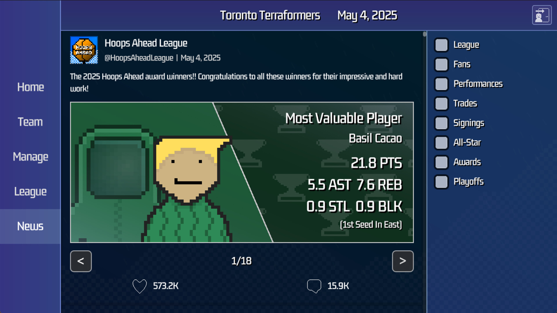 Hoops Ahead: Basketball Manager screenshot #12