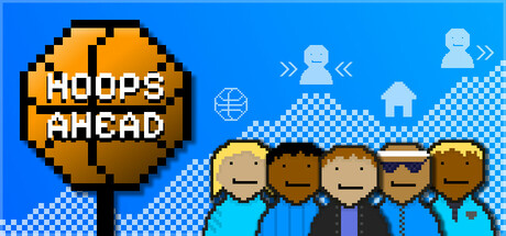 Hoops Ahead: Basketball Manager header art