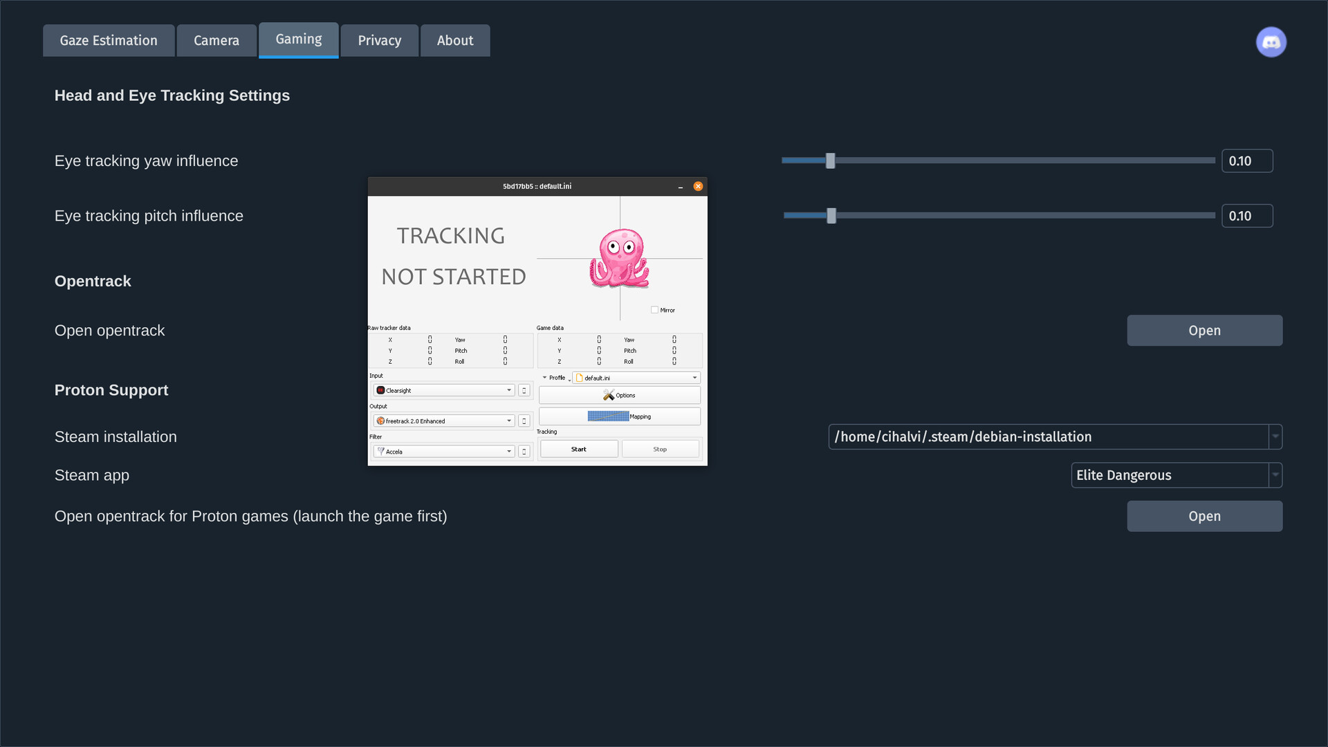 Clearsight Eye Tracker screenshot 3
