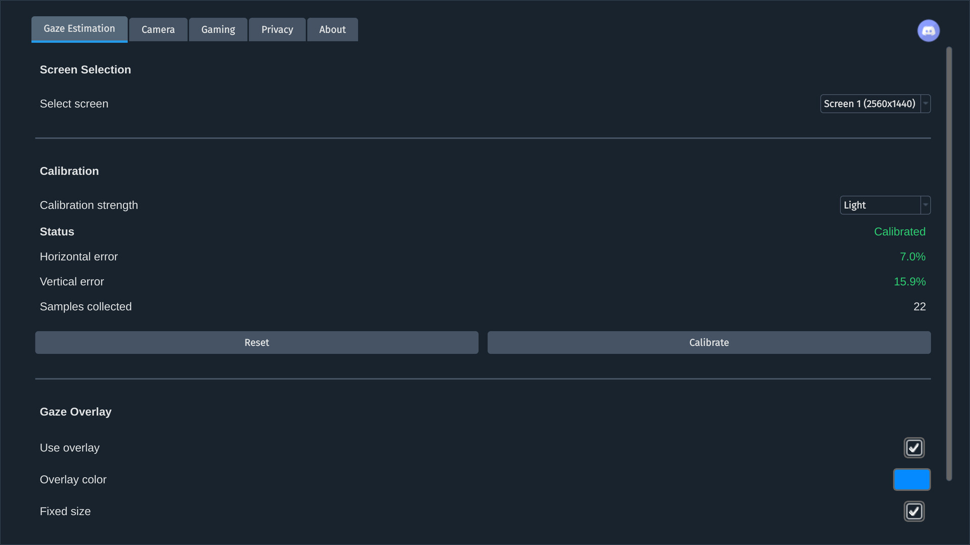 Clearsight Eye Tracker screenshot 1