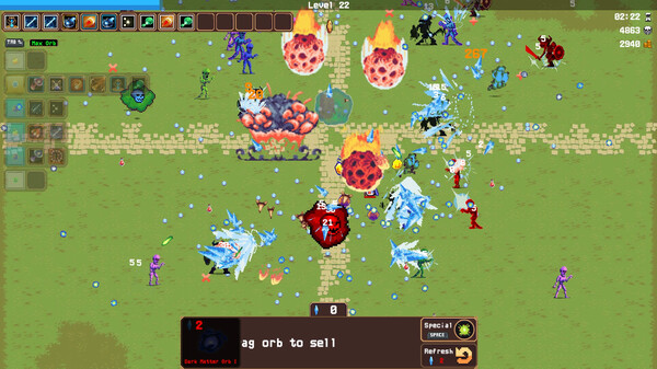 Скриншот 4 из игры Orbcraft Survivors