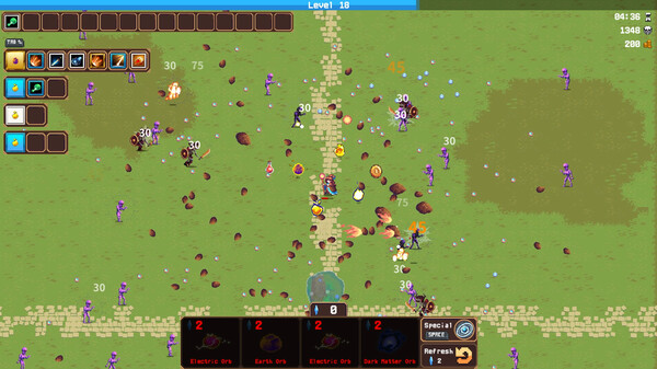 Скриншот 1 из игры Orbcraft Survivors
