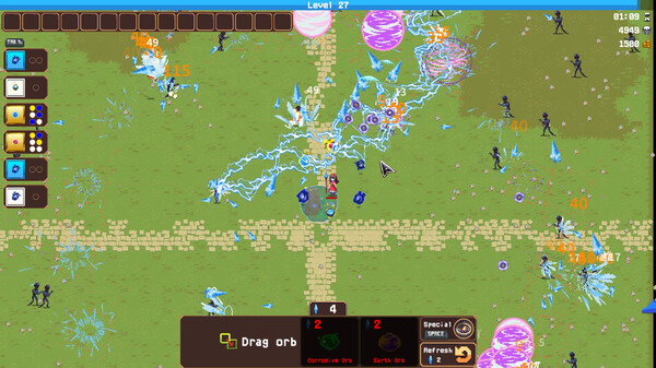 Скриншот 2 из игры Orbcraft Survivors