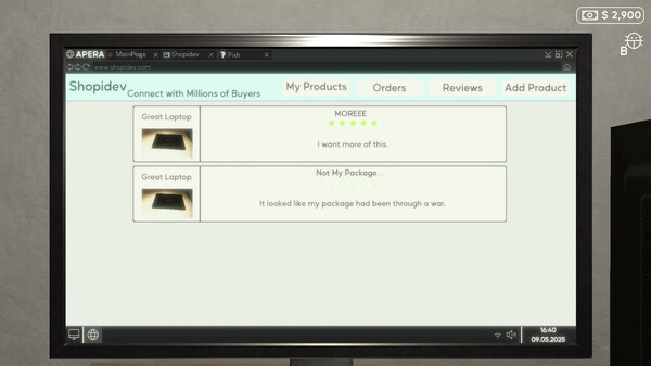 E-Commerce Simulator 2025 Demo screenshot 5